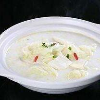 海米白菜豆腐汤