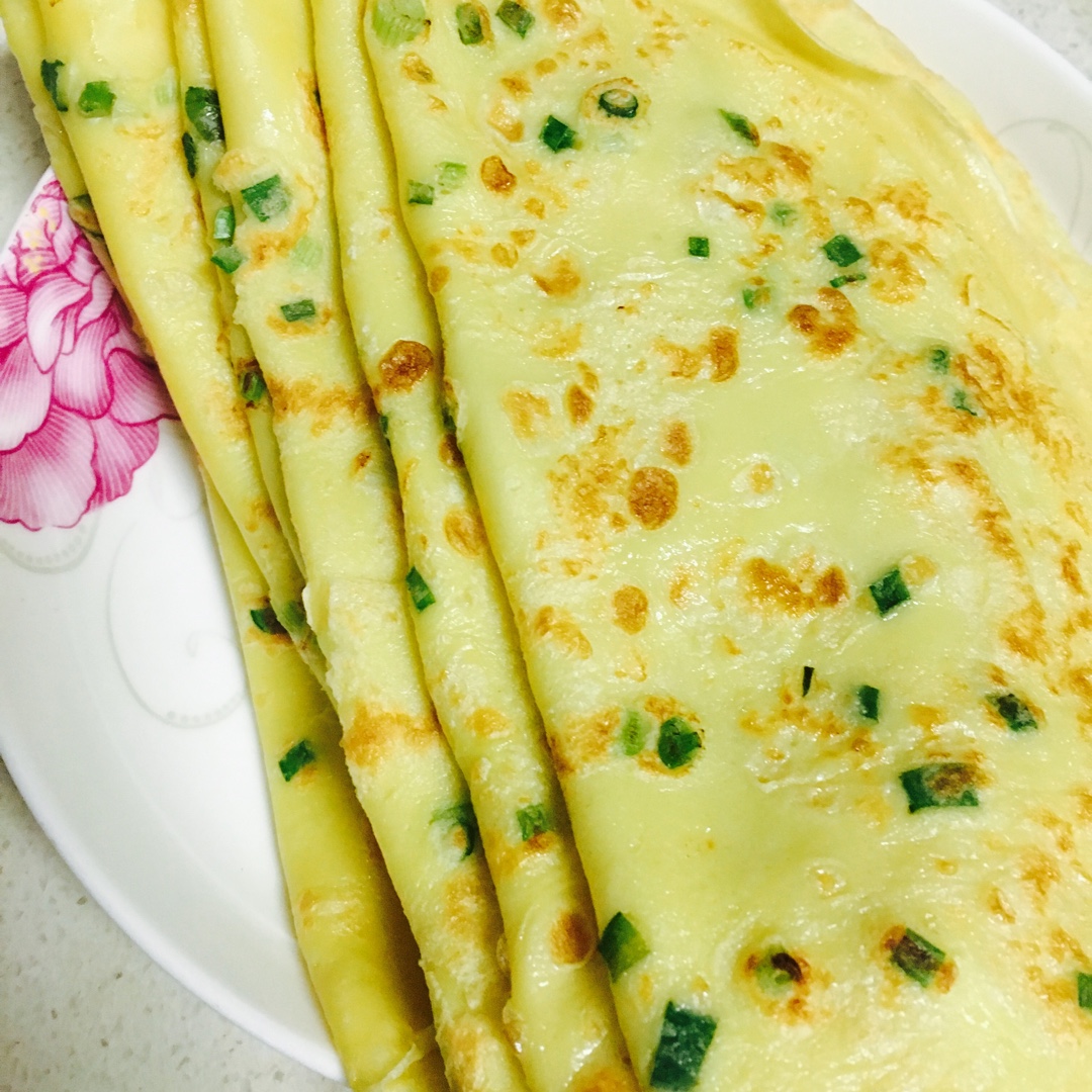 葱花鸡蛋饼