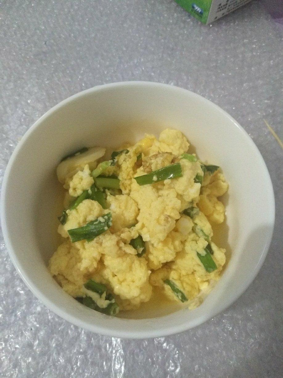 大葱炒鸡蛋