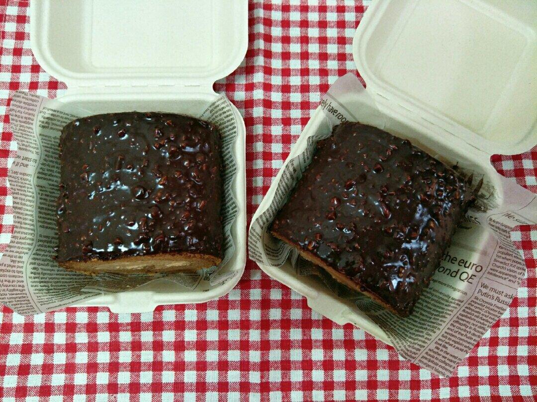 🍫梦龙蛋糕卷. 巧克力脆皮蛋糕卷 by pink-rabbit