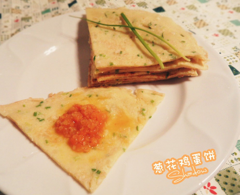 葱花鸡蛋饼