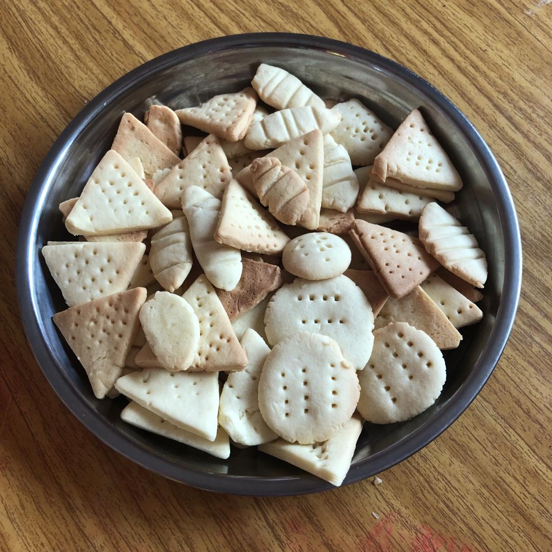 没有模具也能做的卡通饼干