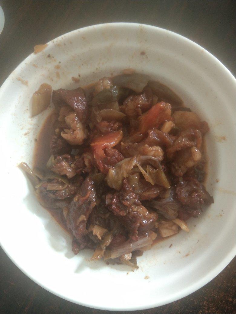 番茄炖牛腩