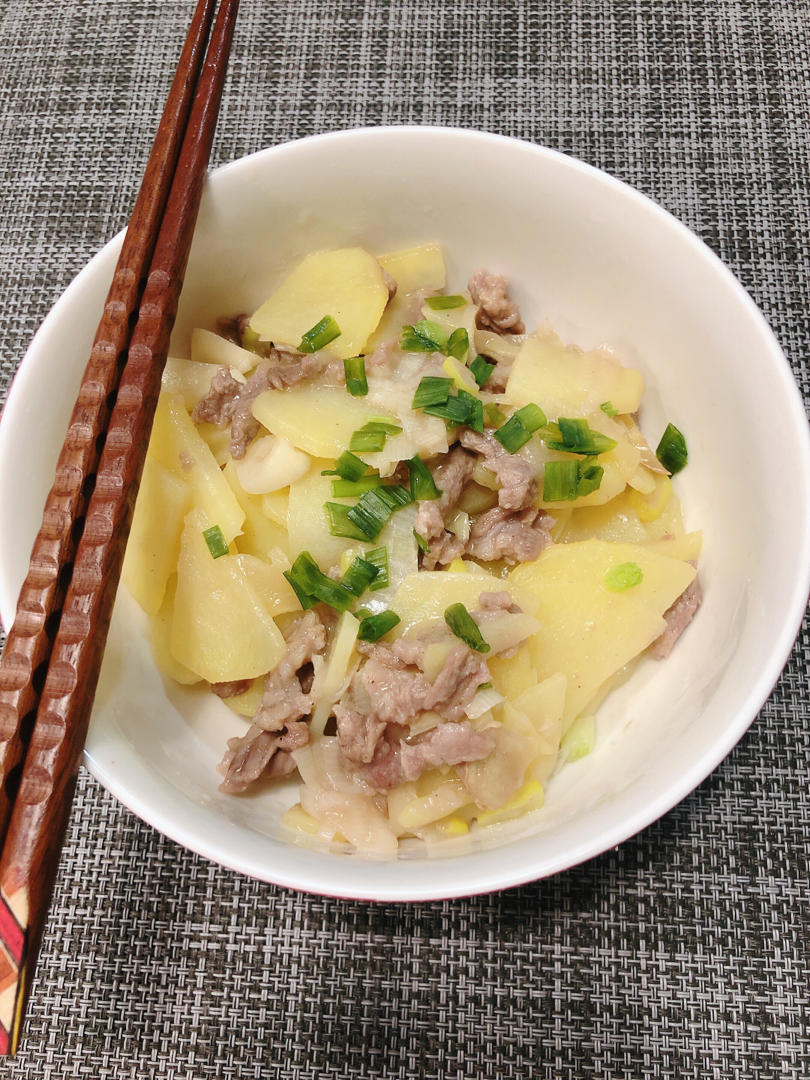 土豆炒牛肉