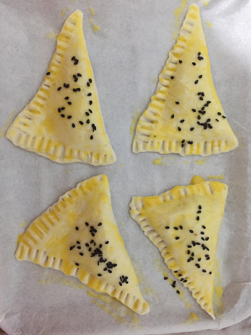 手抓饼版苹果派