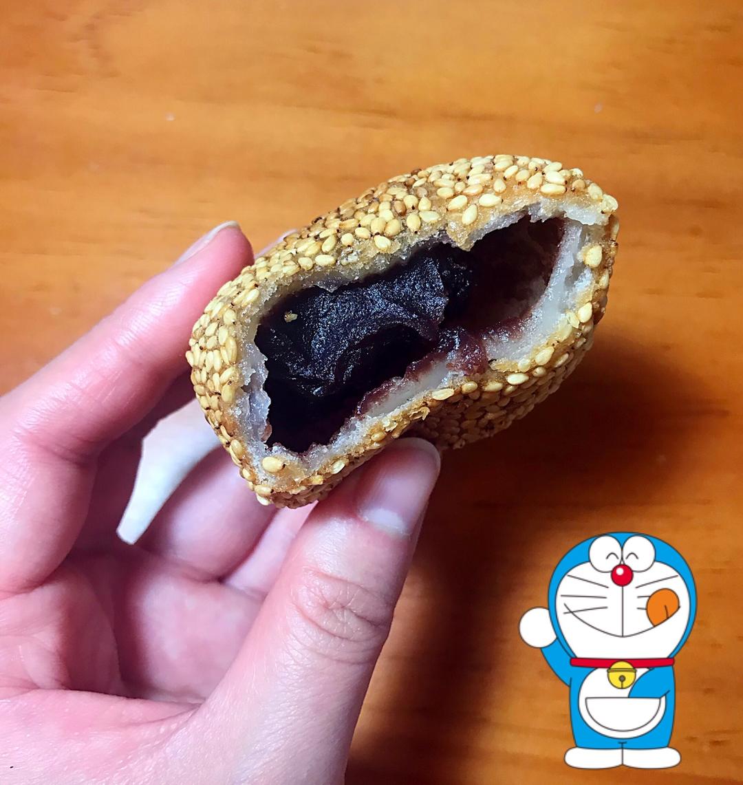 豆沙麻球