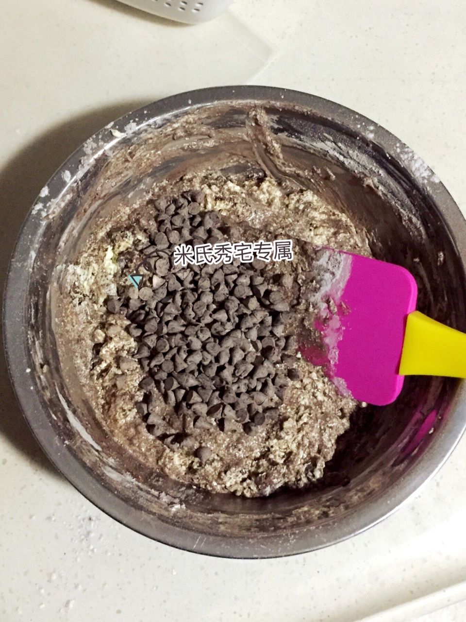 大米粉超软巧克力马芬的做法 步骤5