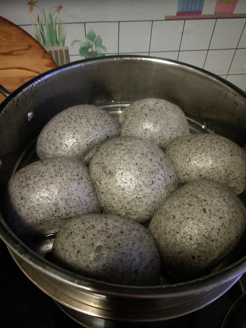 一发黑芝麻馒头，补钙佳选！