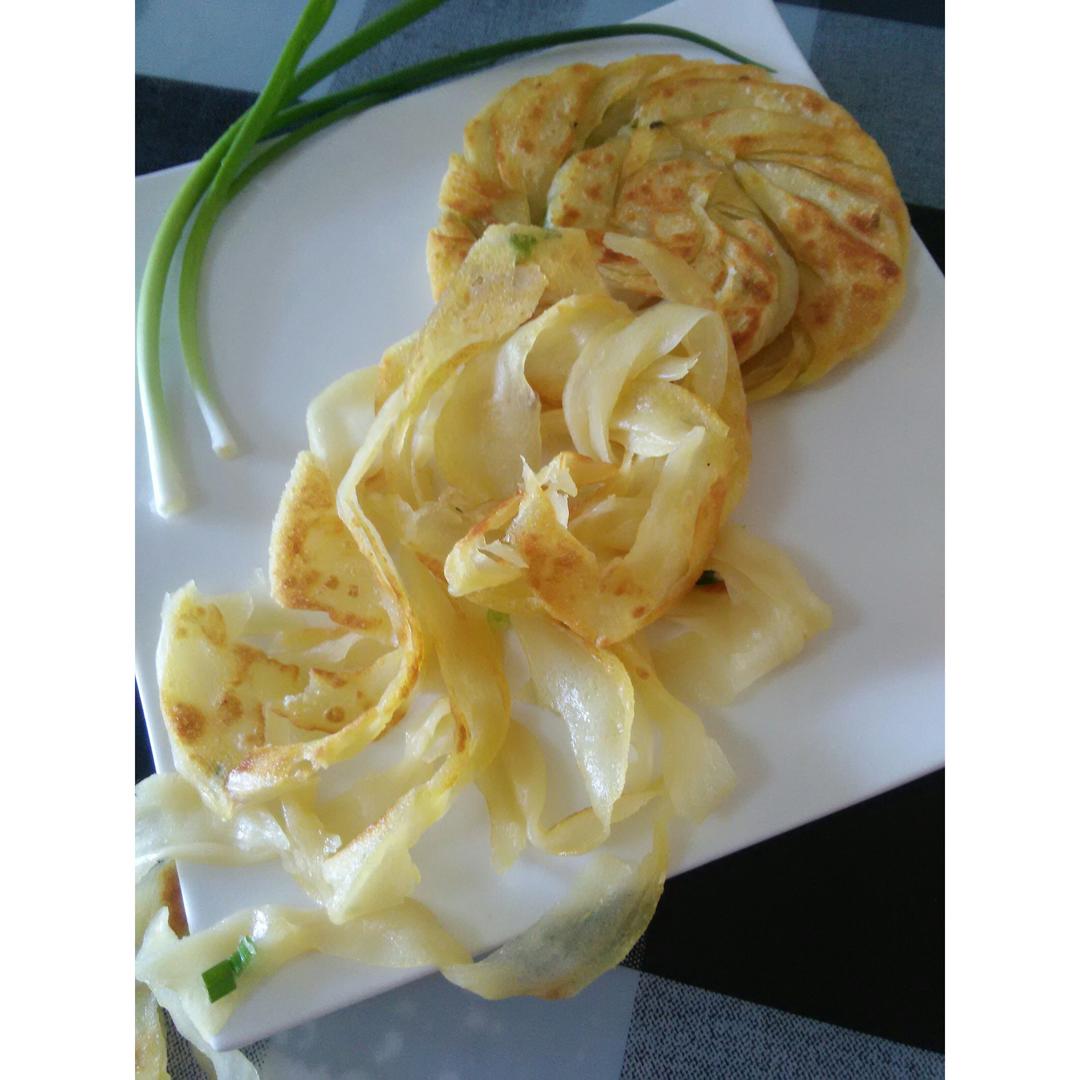 葱花手抓饼