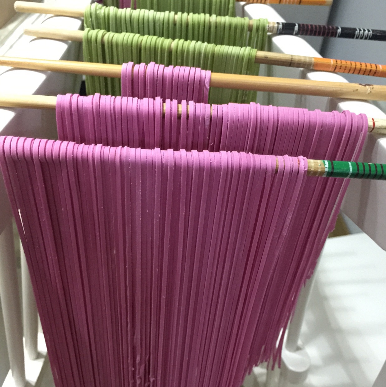 彩色面 有机面 蔬菜面 手工面 女侠森森