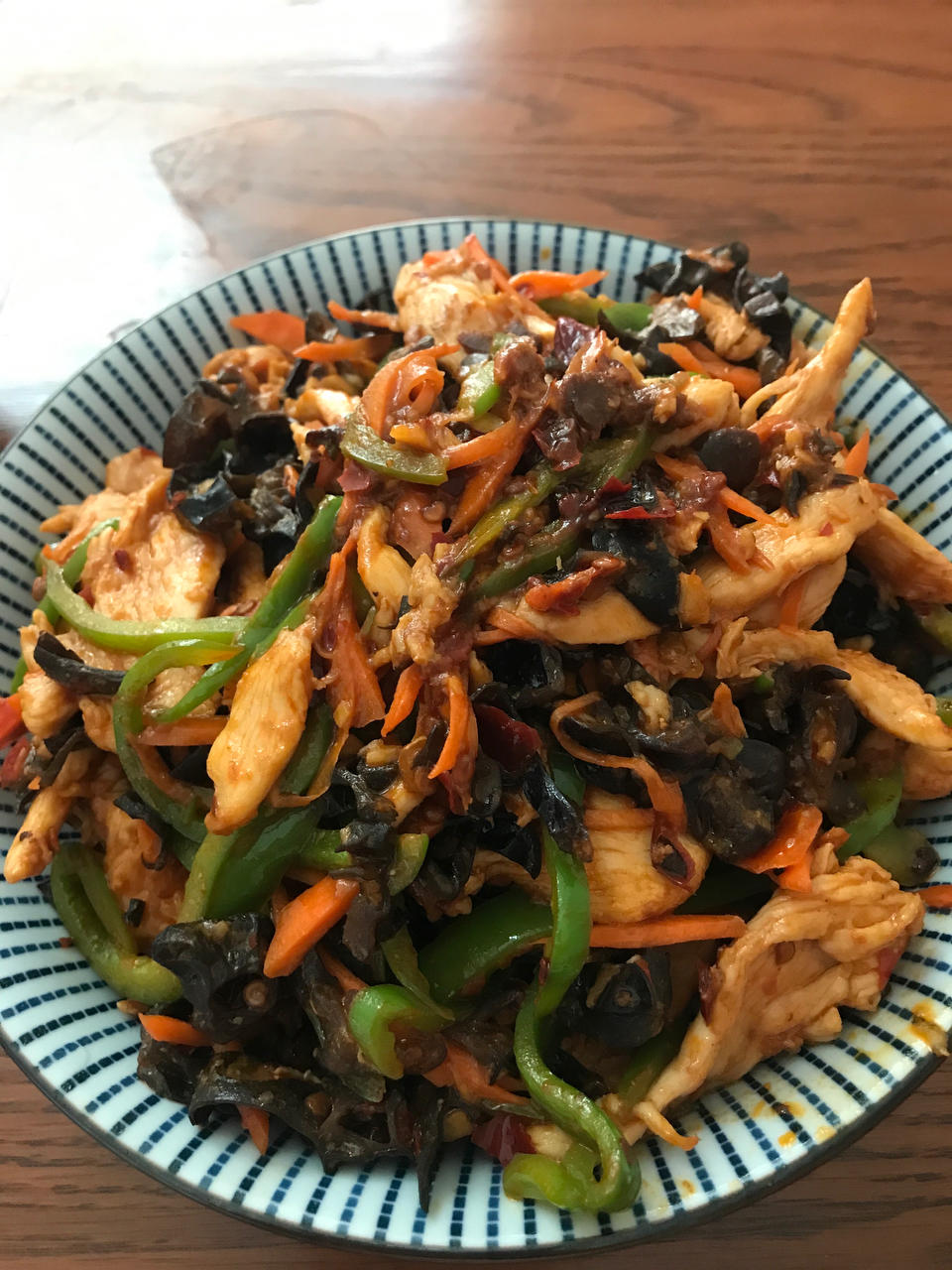 鱼香鸡丝