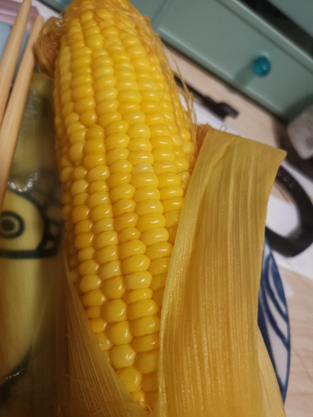 清煮甜玉米