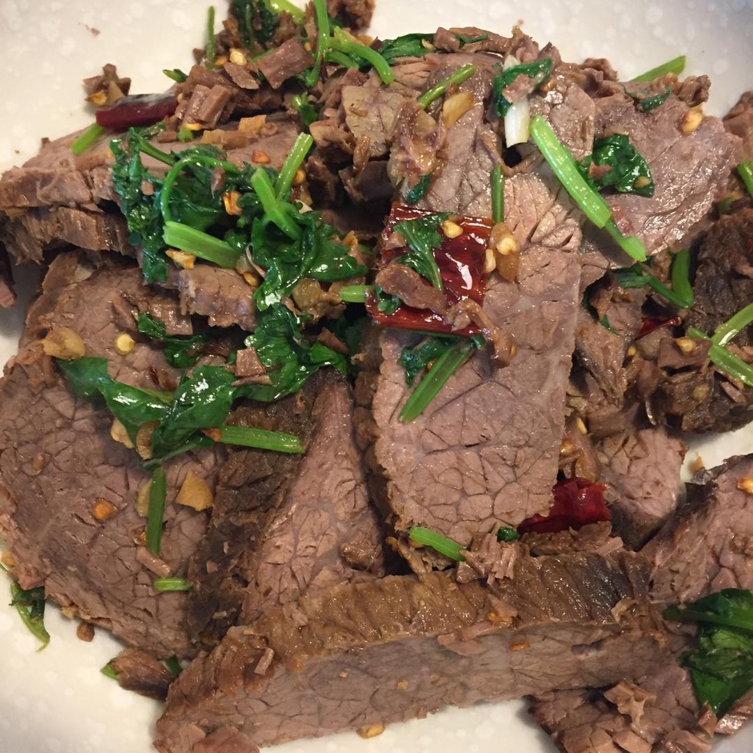 凉拌牛肉