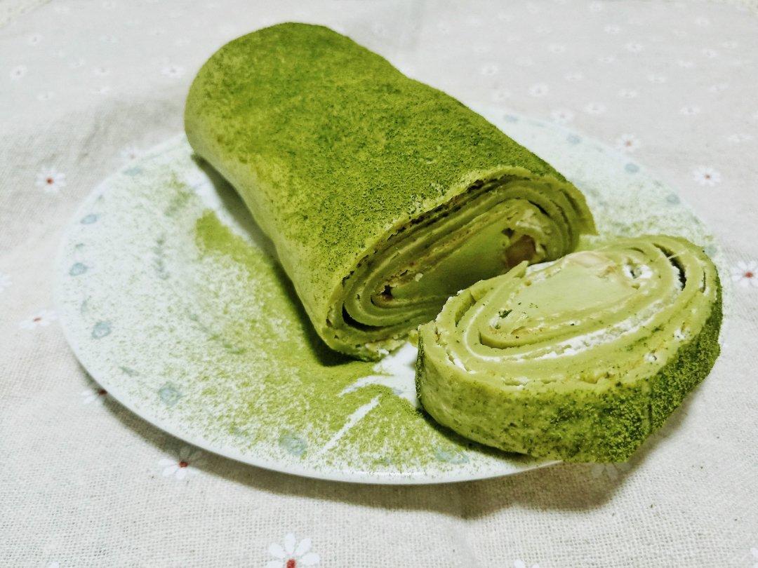 抹茶奶冻毛巾卷【曼食慢语】