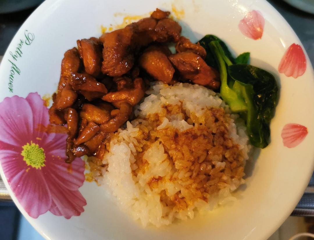 照烧鸡腿饭