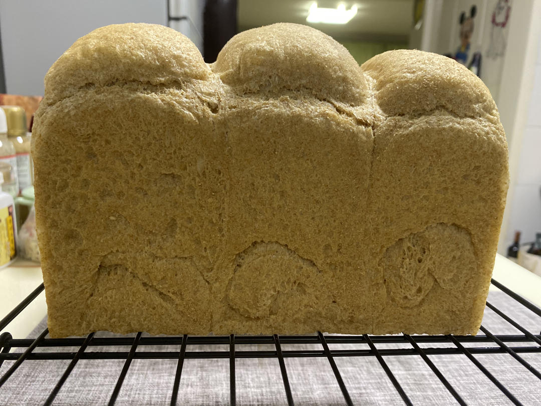 100%全麦吐司（无糖无油）