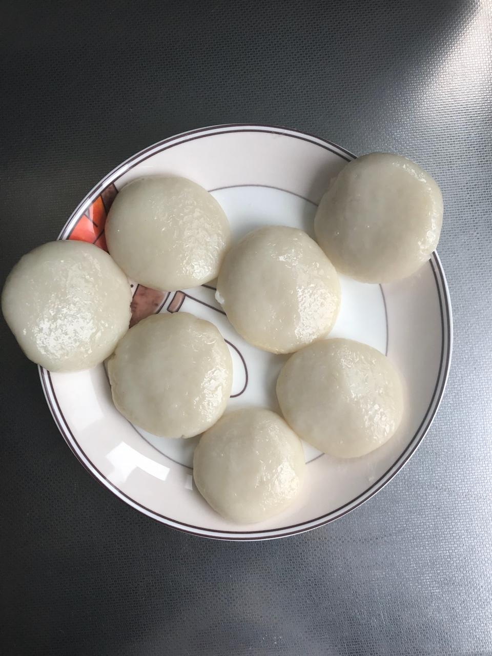 杨露-1做的自制糯米年糕