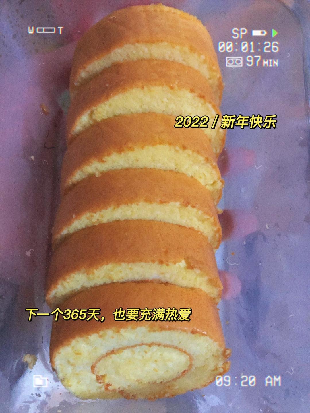 原味蛋糕卷