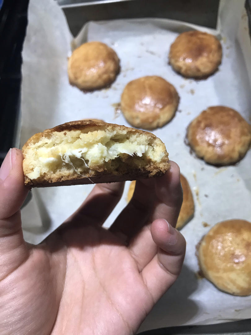 低糖榴莲乳酪法式月饼