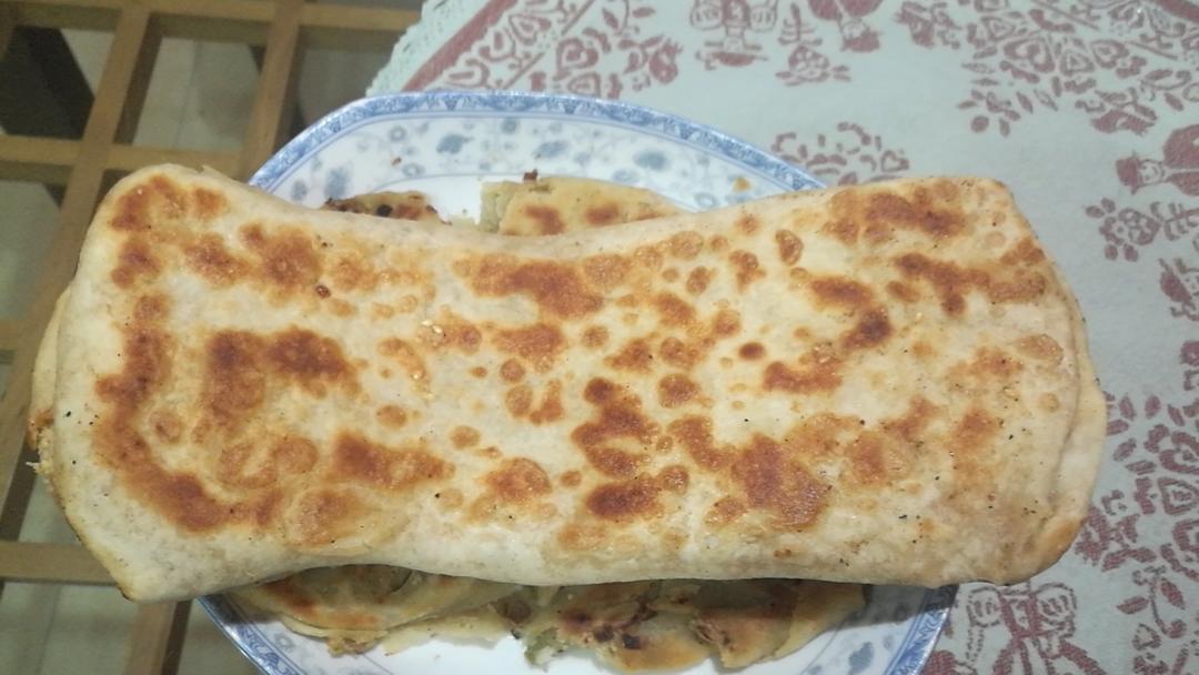 家庭版油酥葱油饼