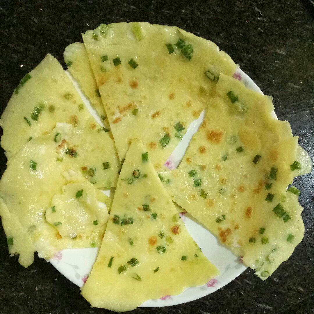 胡萝卜葱花鸡蛋饼