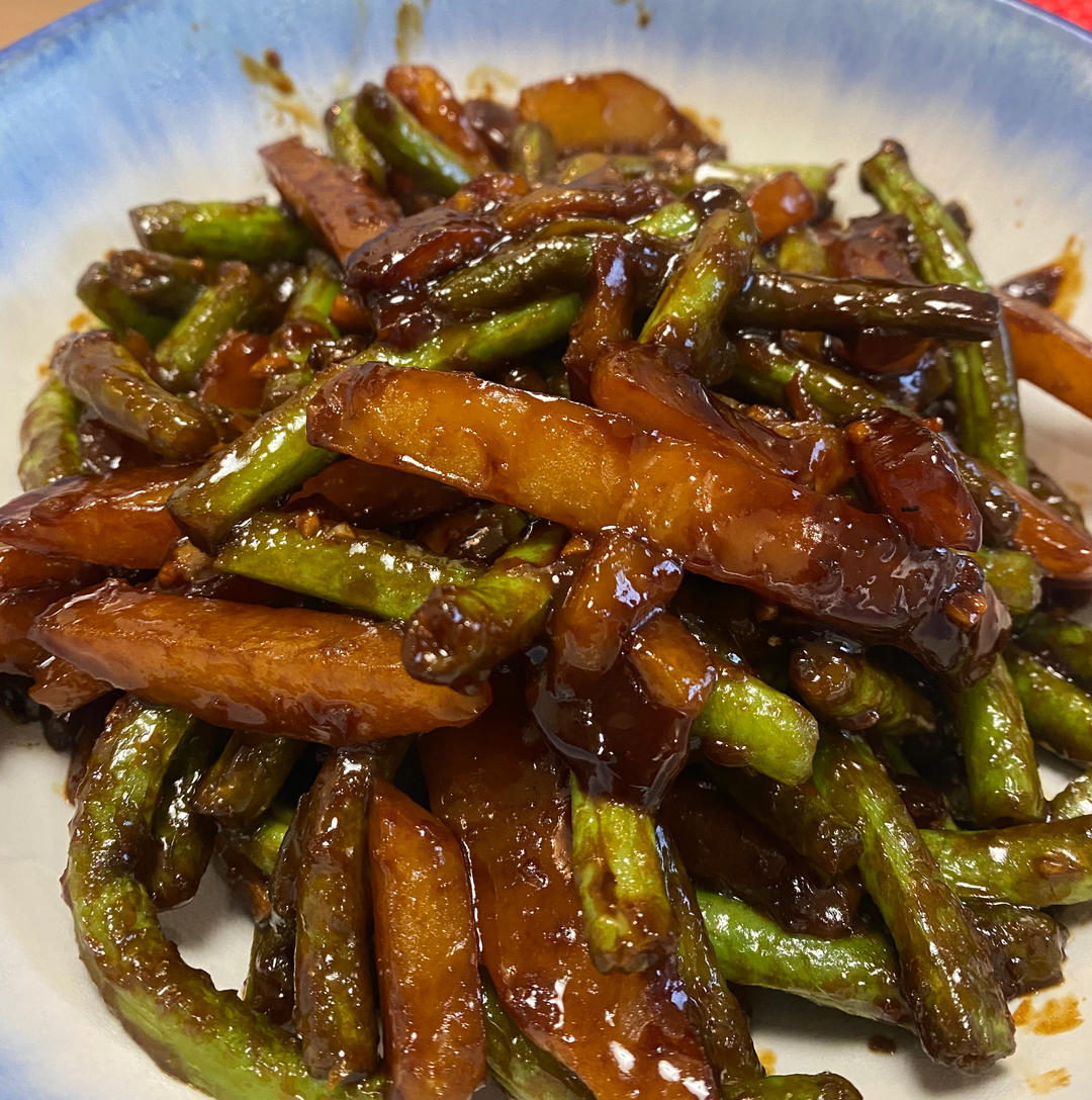 土豆烧四季豆/豆角