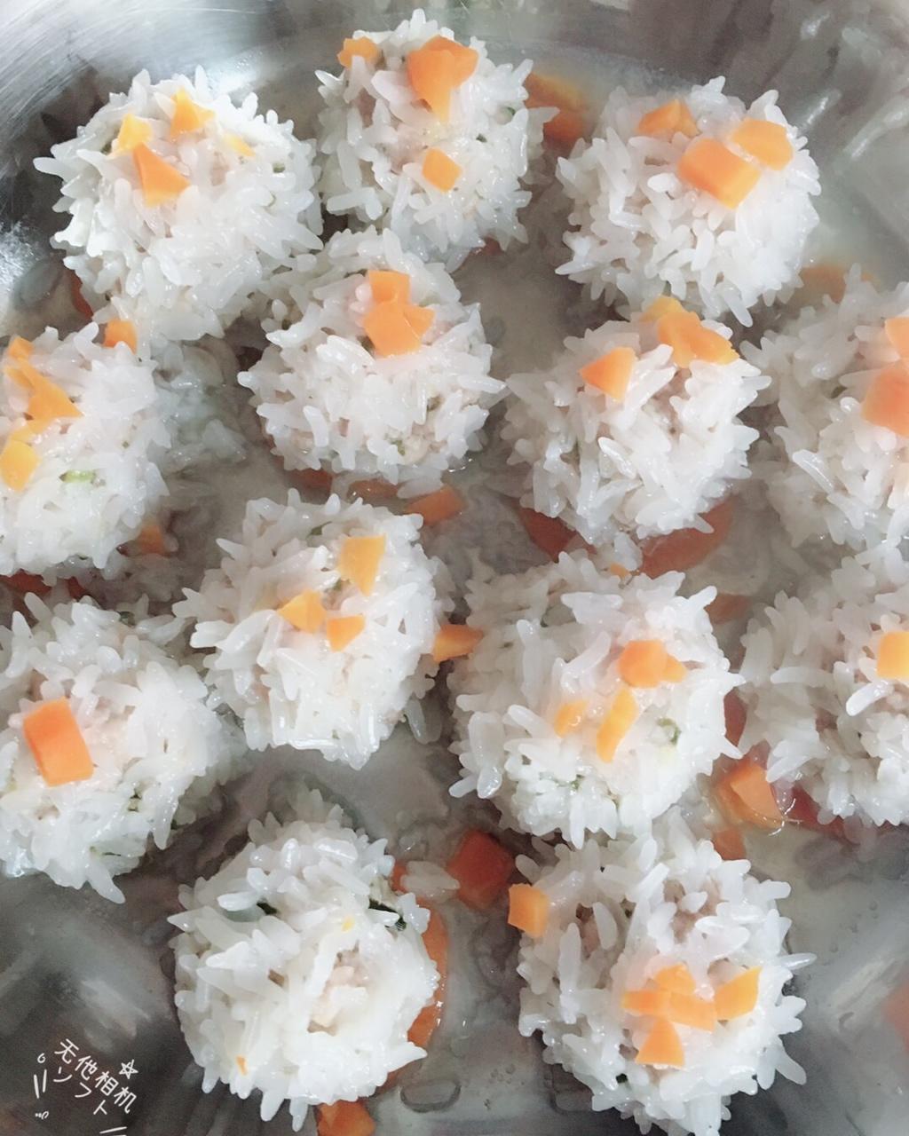 蒸糯米丸子