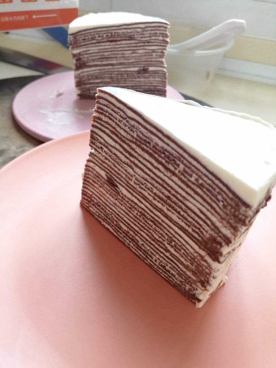 6寸可可千层蛋糕