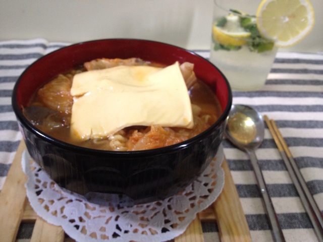 牛肉泡菜芝士面