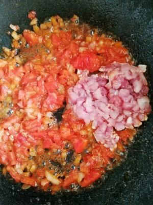 意大利番茄肉酱面，煎牛排的做法 步骤6