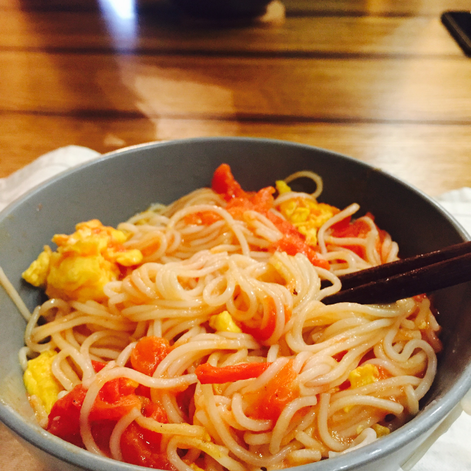 西红柿鸡蛋打卤面