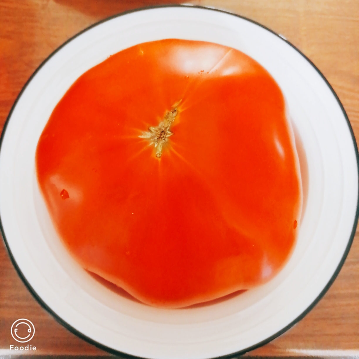 最最最简单的番茄🍅去皮法