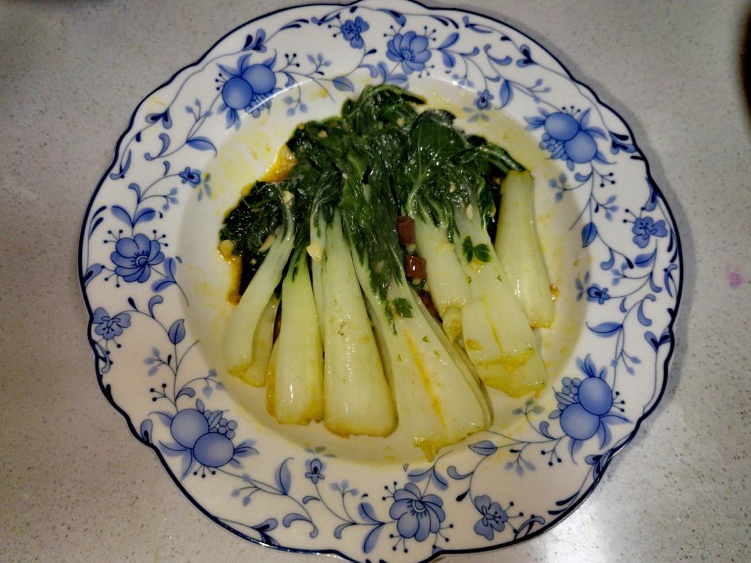 蒜蓉炒奶白菜