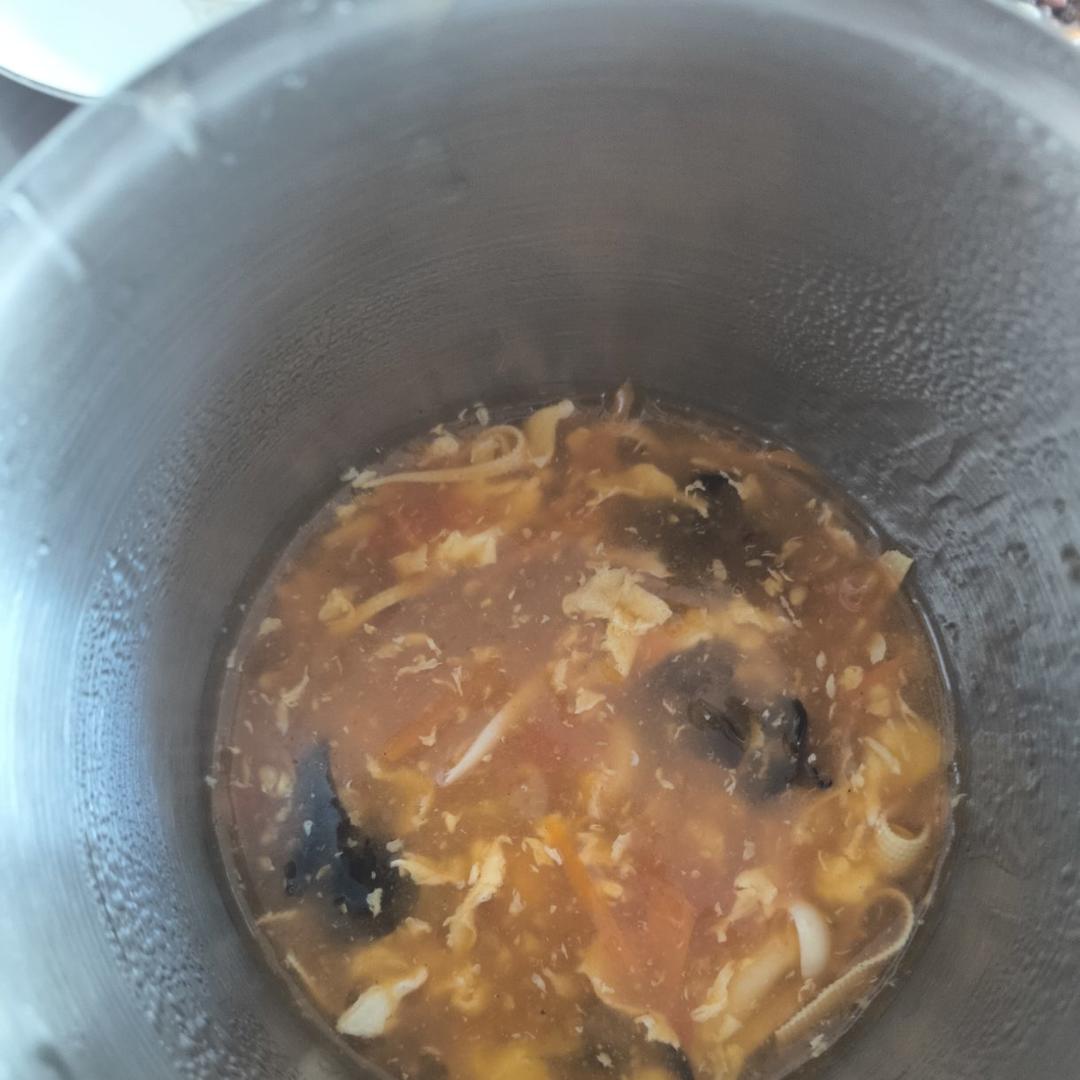 开胃又解馋的番茄酸辣汤🔥好吃又鲜美