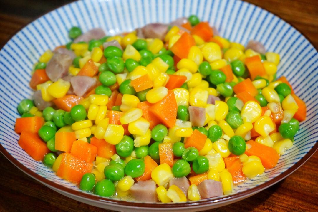 玉米青豆小炒的做法