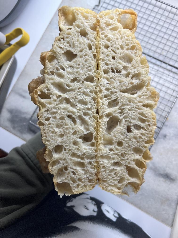 天然魯邦酸種?80%含水量佛卡夏〔意大利面包〕