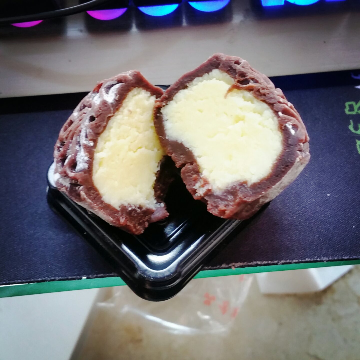 奶黄包的奶黄馅