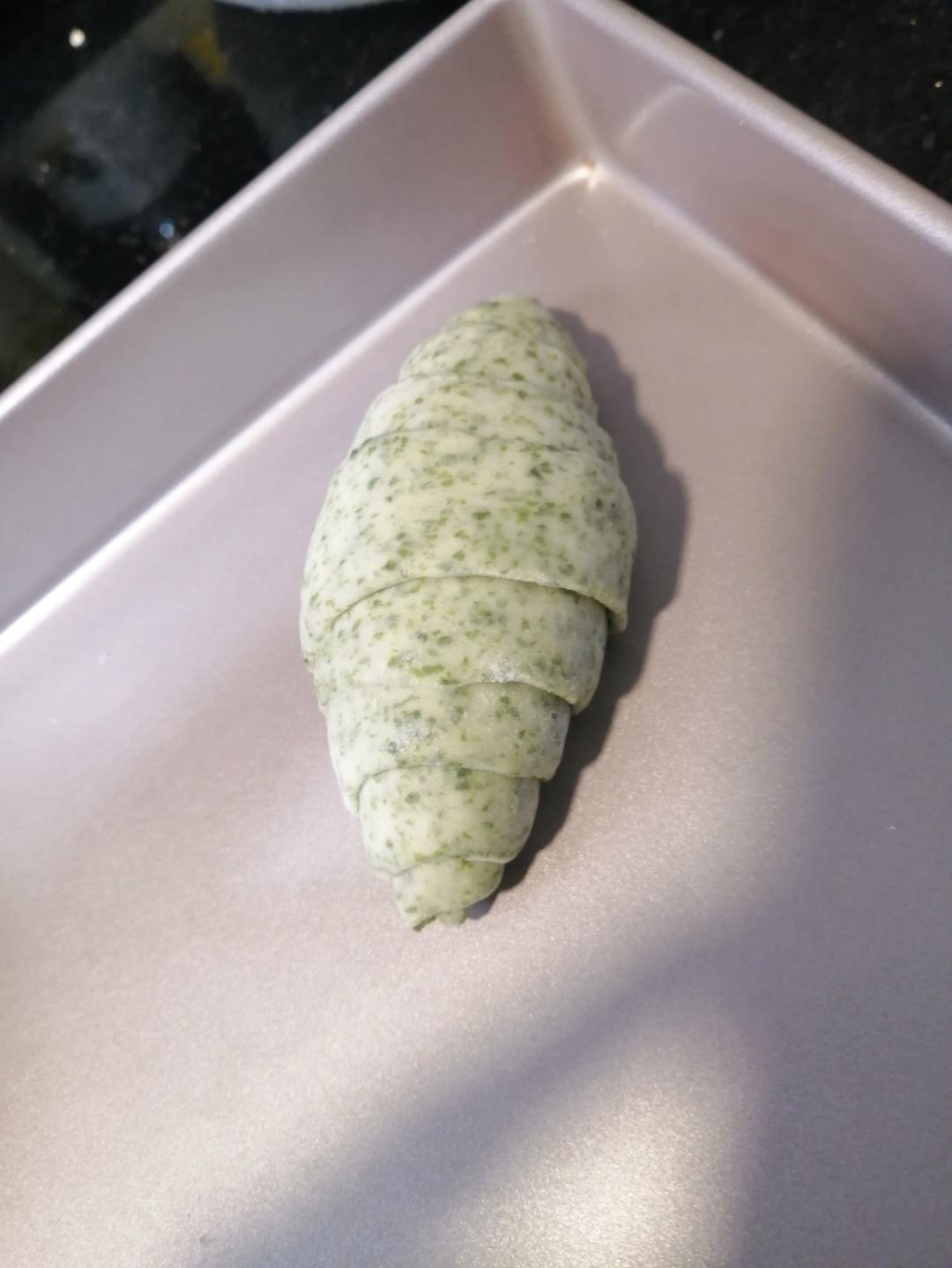 懒人福音！只需一次发酵的海苔盐面包！