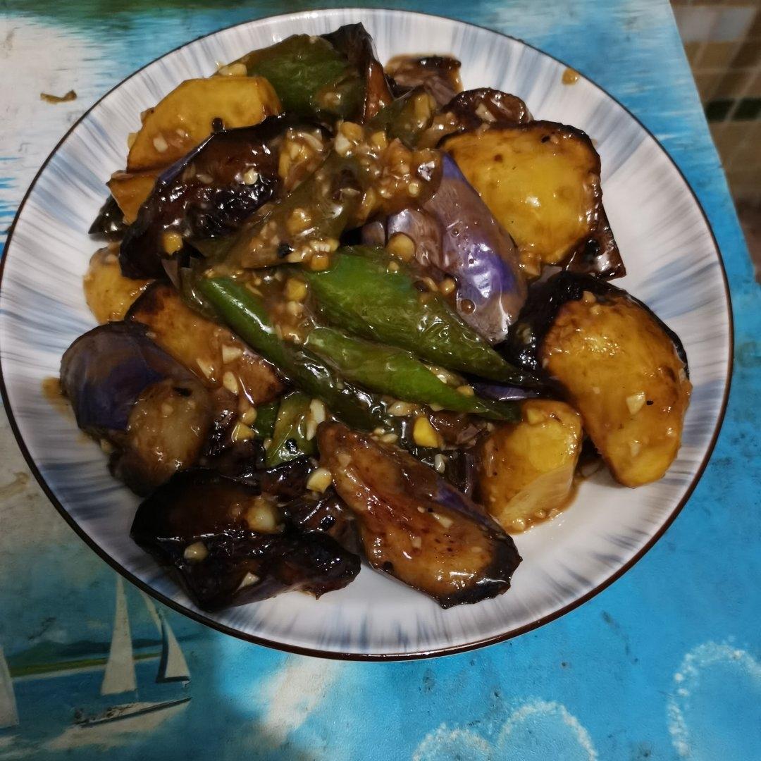 不油炸的少油地三鲜，好吃不油腻！家常版