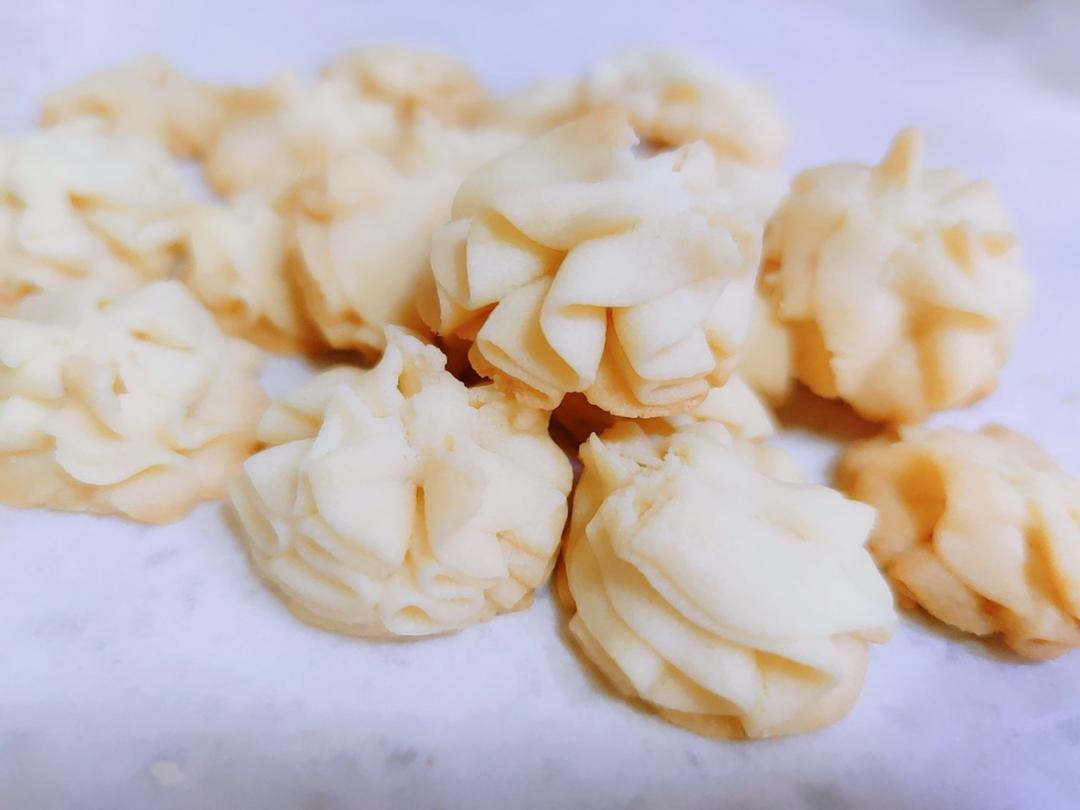 花纹清晰的云顶曲奇（网红曲奇小花）