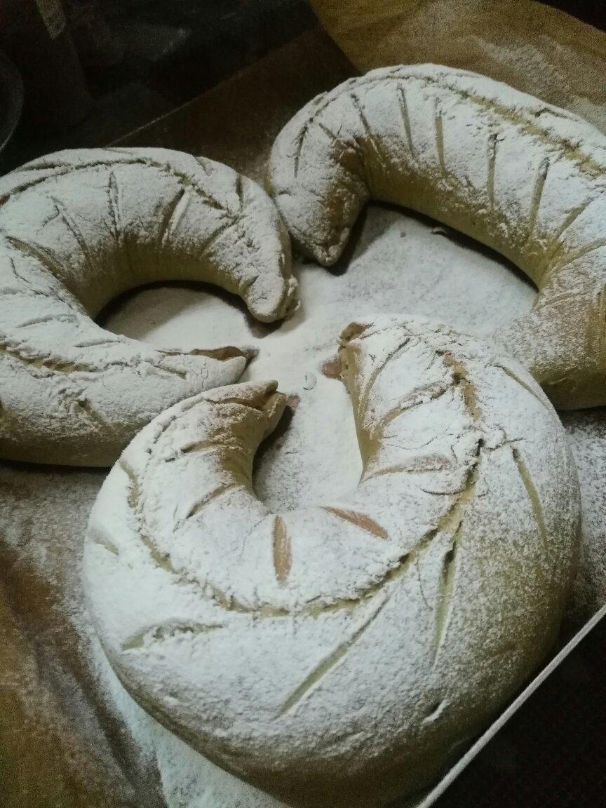 比原麦山丘还好吃的【抹茶麻薯古早味面包】肉松红豆沙