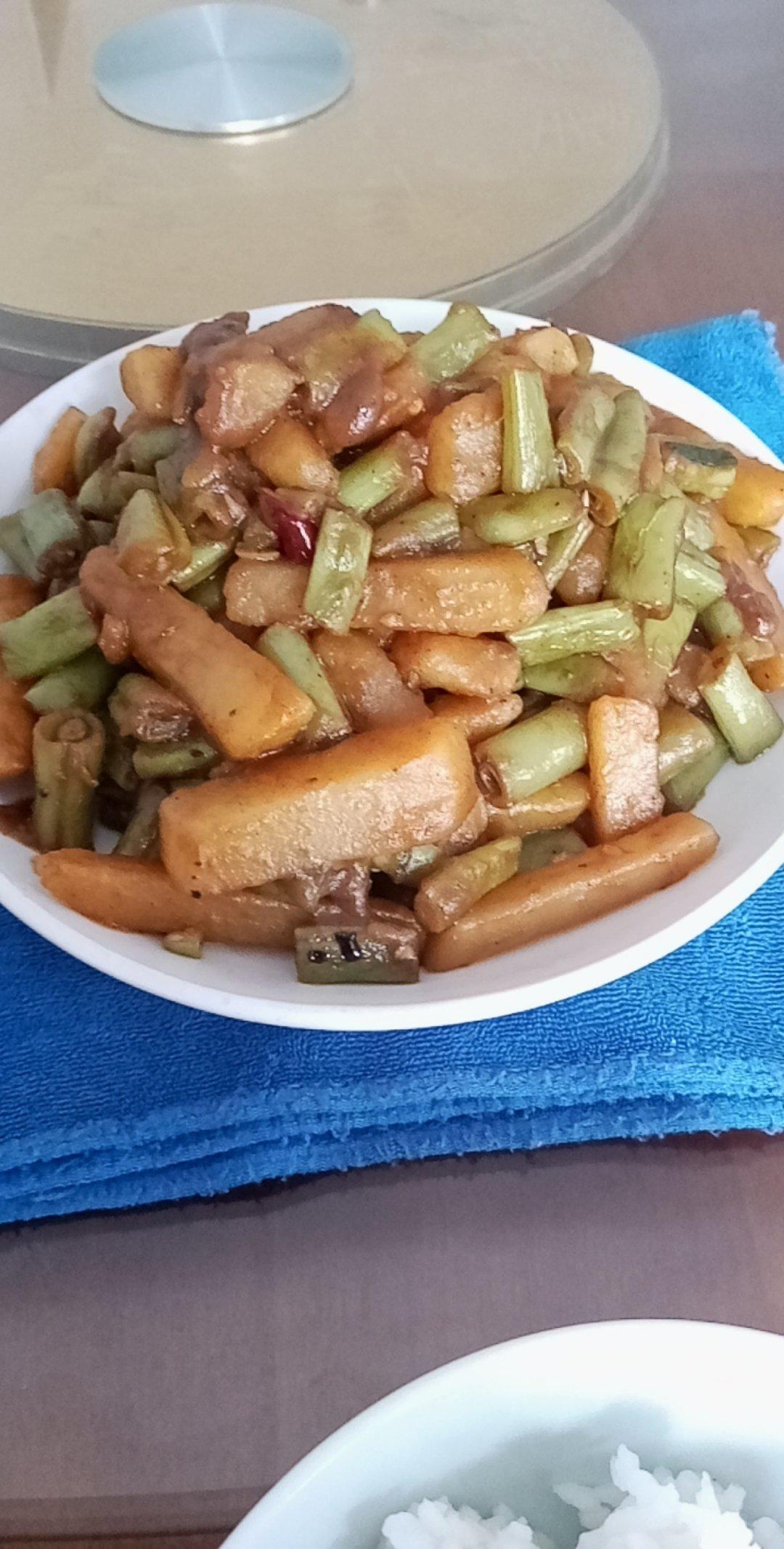 四季豆遇上土豆～