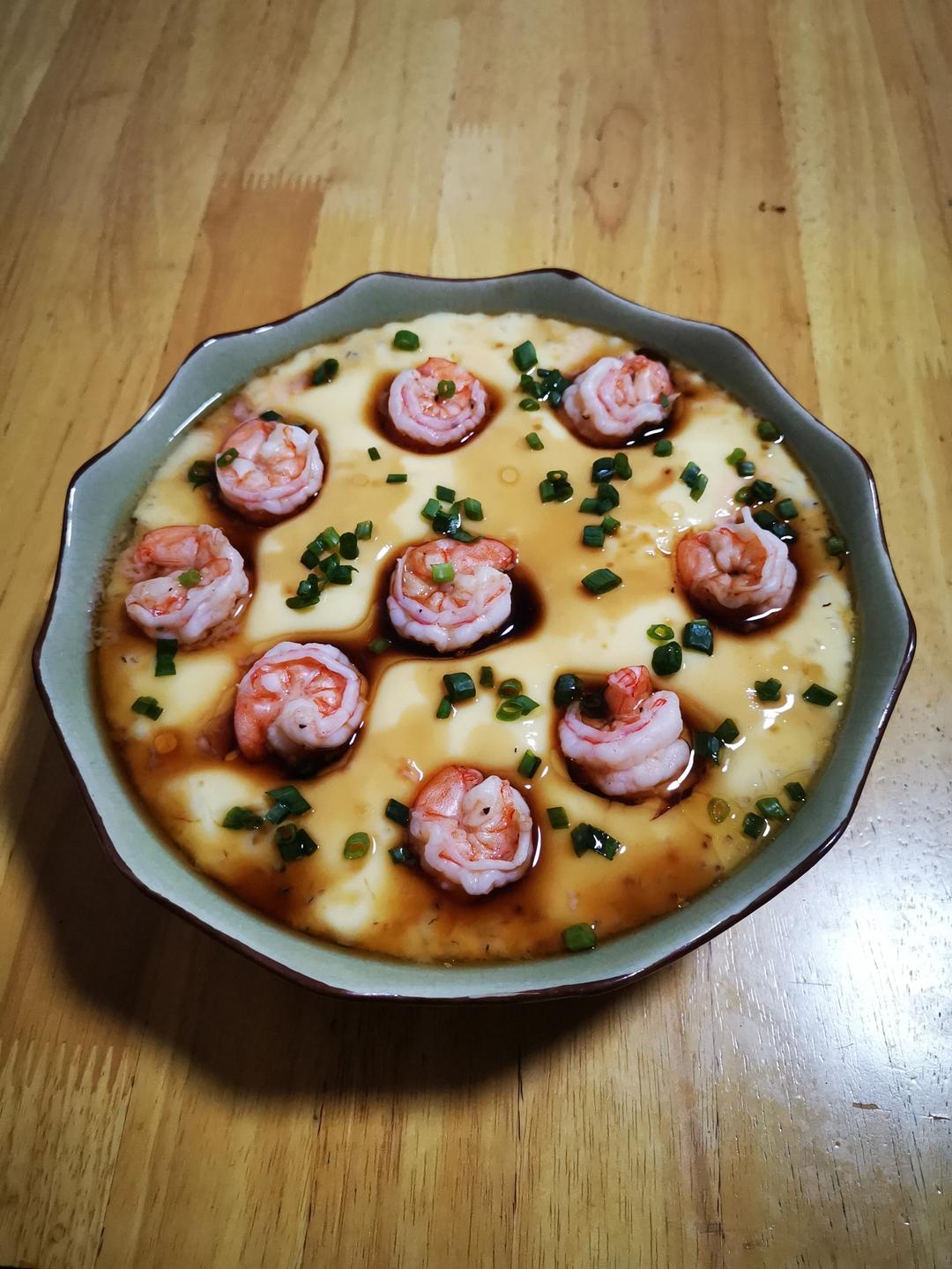 虾仁鸡蛋羹