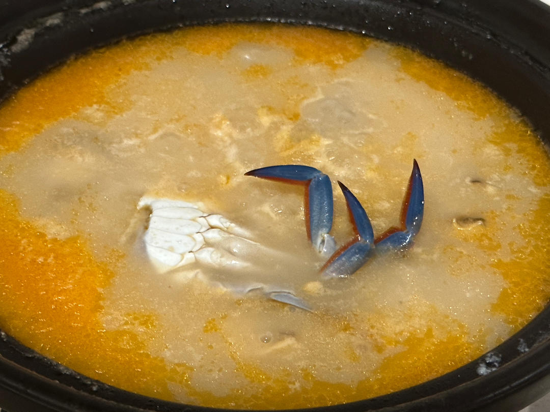 砂锅海鲜粥的做法 步骤10