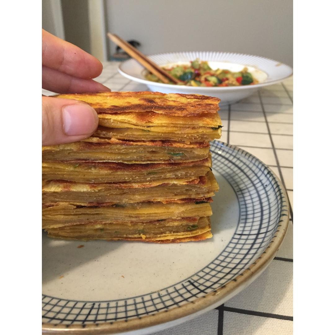 葱油酥千层饼