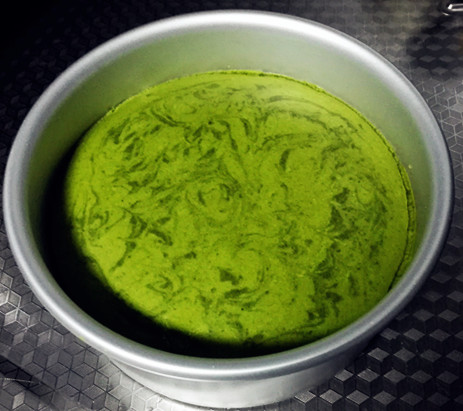 重芝士蛋糕(大理石花纹装饰）