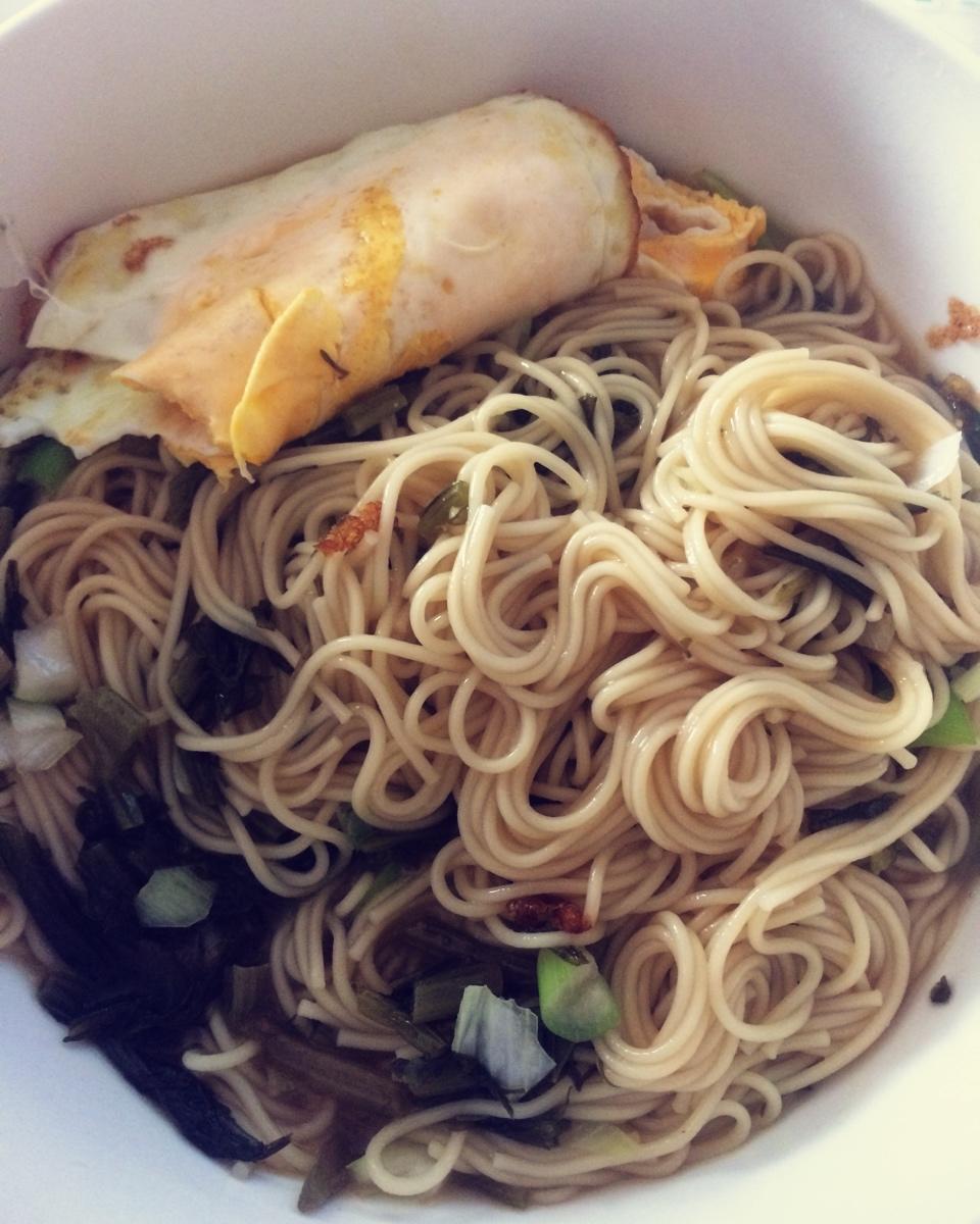 雪菜肉丝面