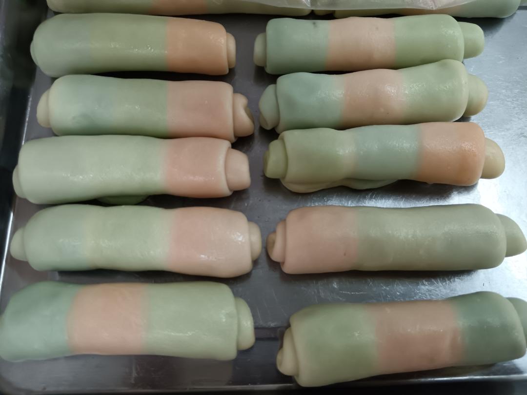 超级好看的彩虹蛋黄酥免费教程！超级详细！按照步骤就能成功！