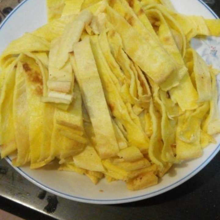 妈妈教烙的鸡蛋皮（鸡蛋丝）