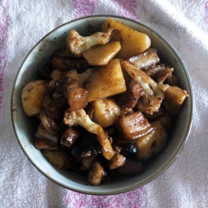 土豆烧肉